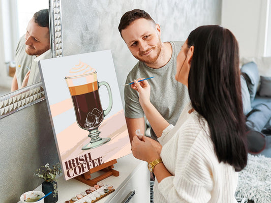 Paint by Numbers - Irish Coffee