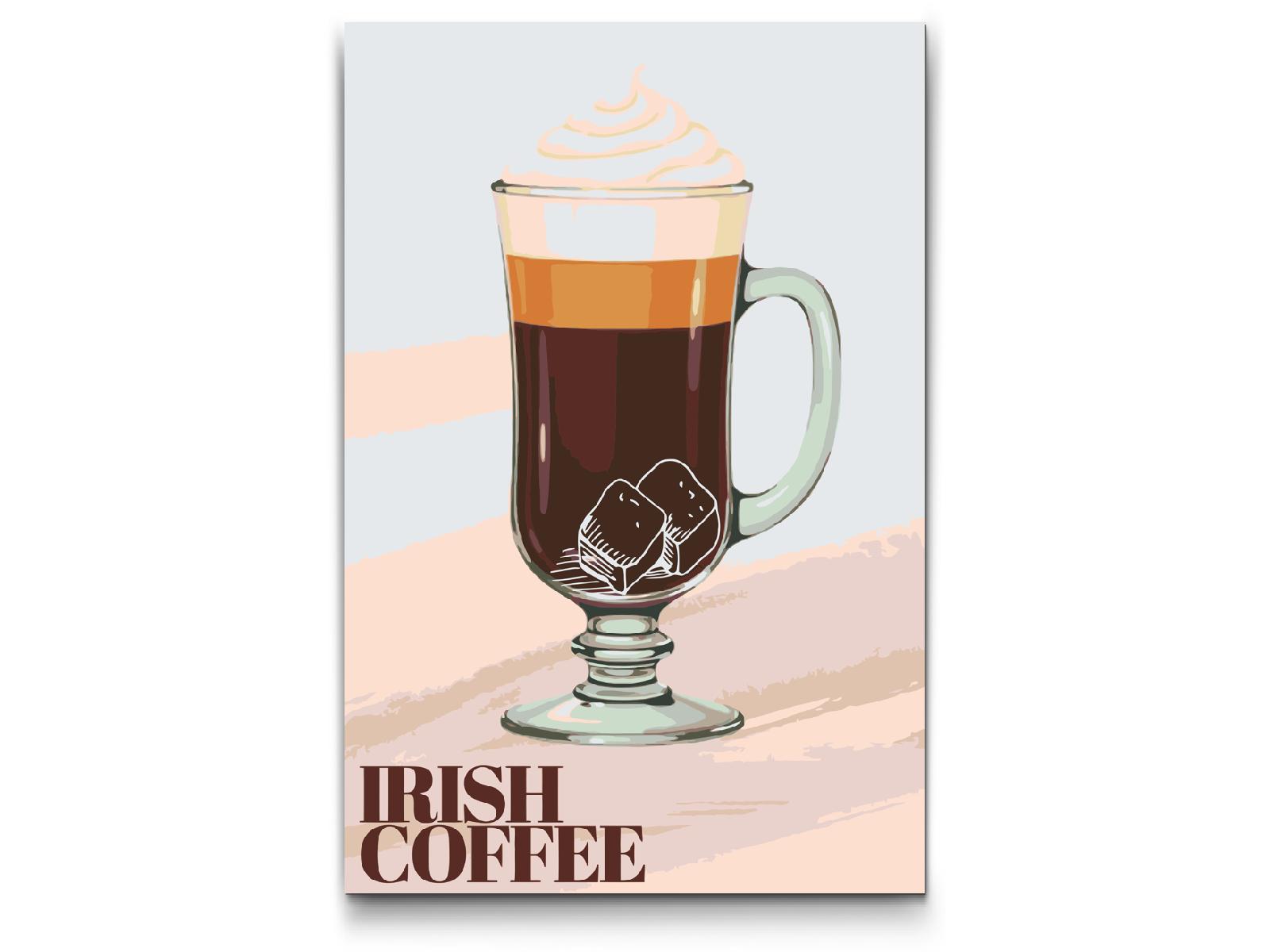 Paint by Numbers - Irish Coffee