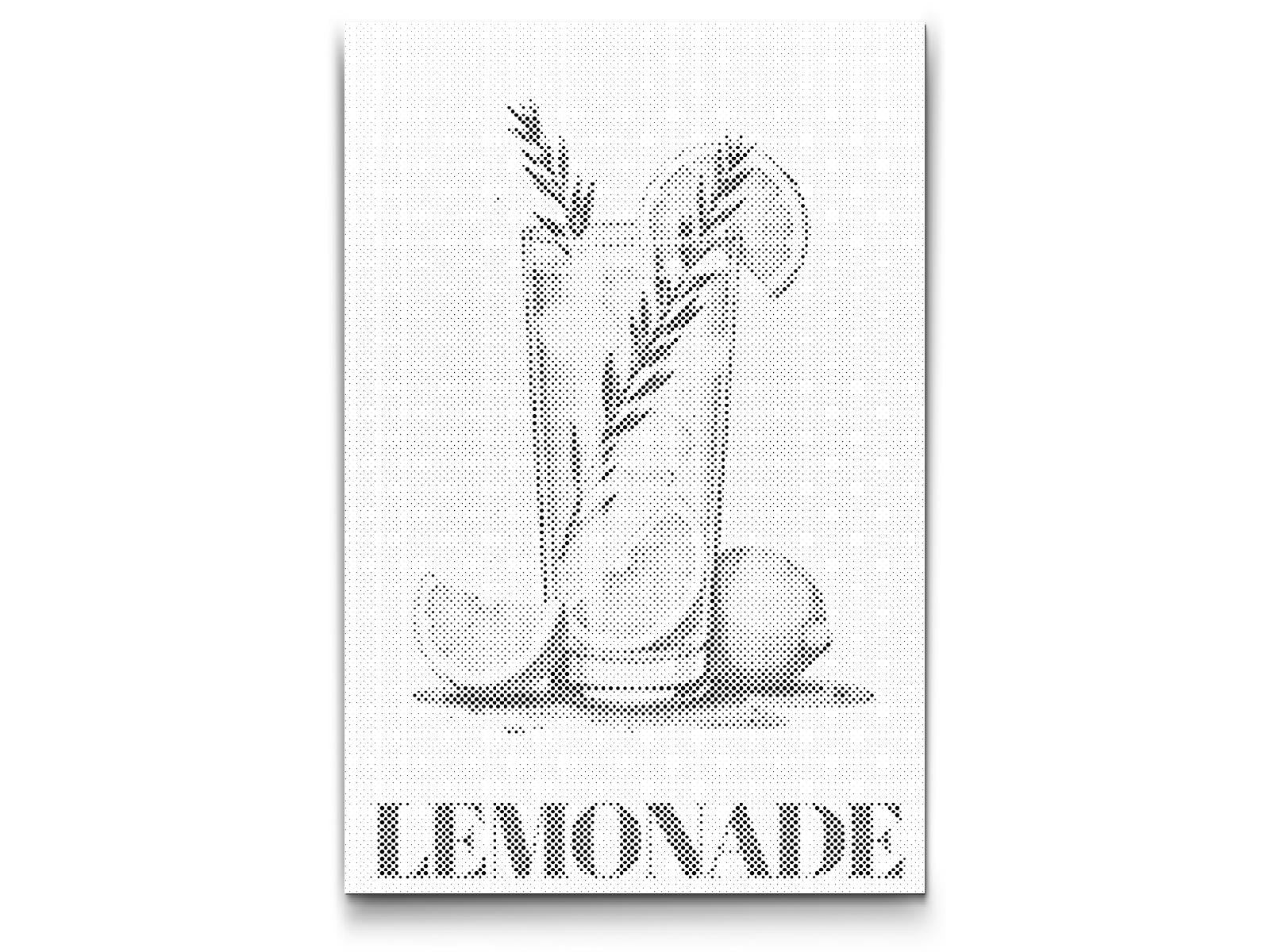 Mal-med-prikker -  Lemonade