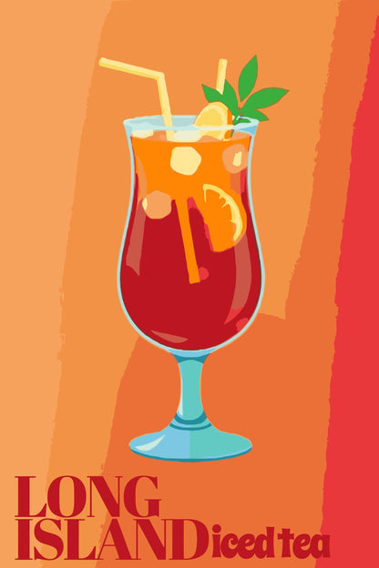 Paint by Numbers - Long Island Iced Tea