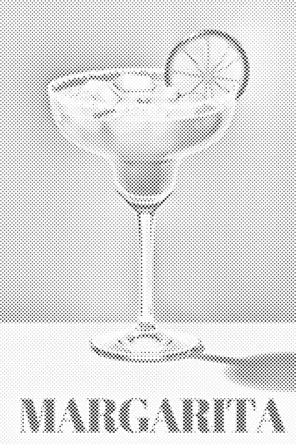 Mal-med-prikker -  Margarita