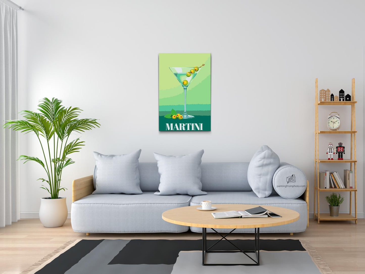 Paint by Numbers - Martini