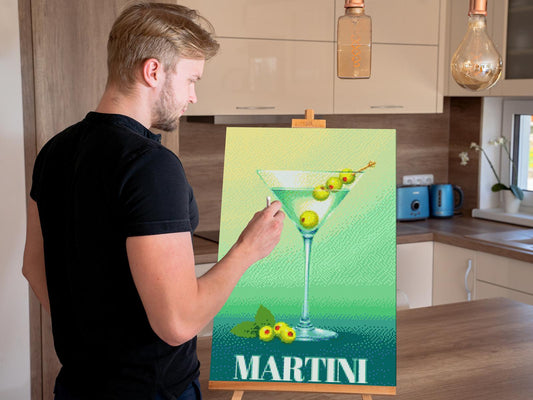 Diamond Painting - Martini