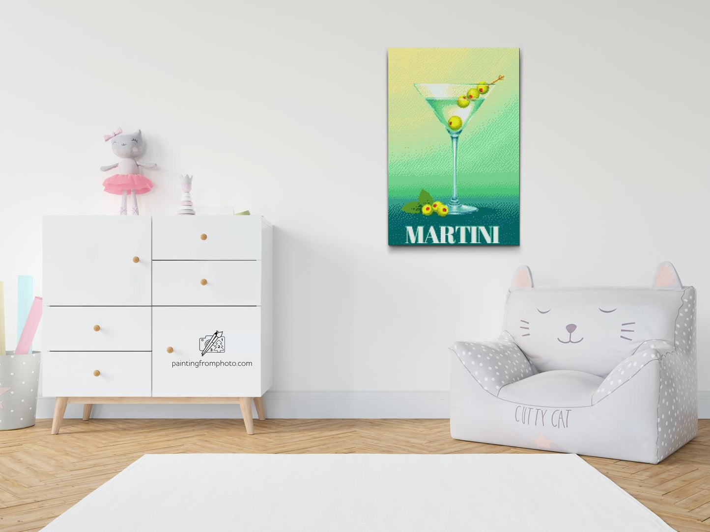 Diamond Painting - Martini
