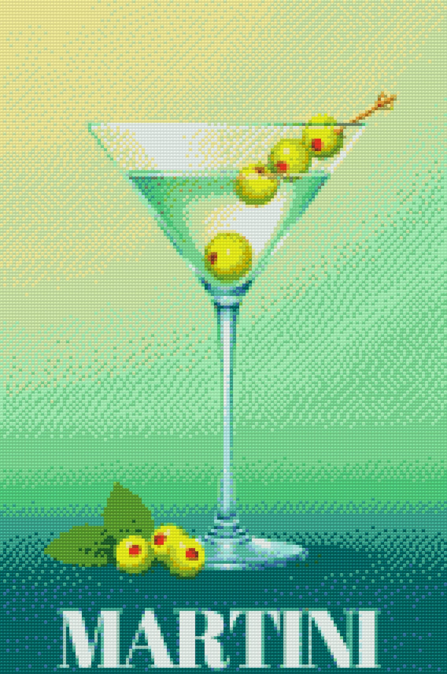 Diamond Painting - Martini