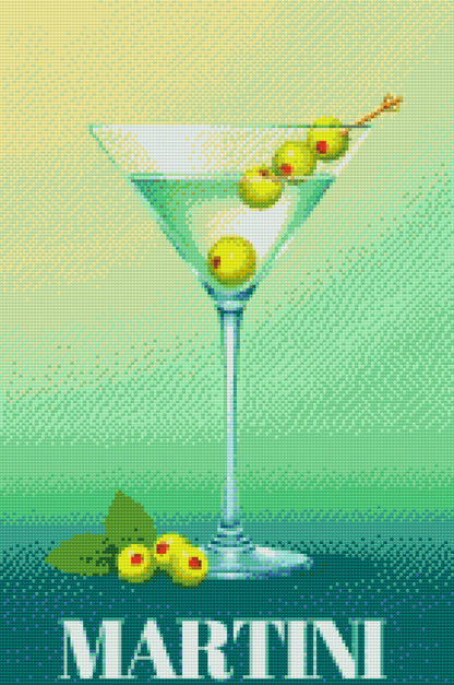 Diamond Painting - Martini