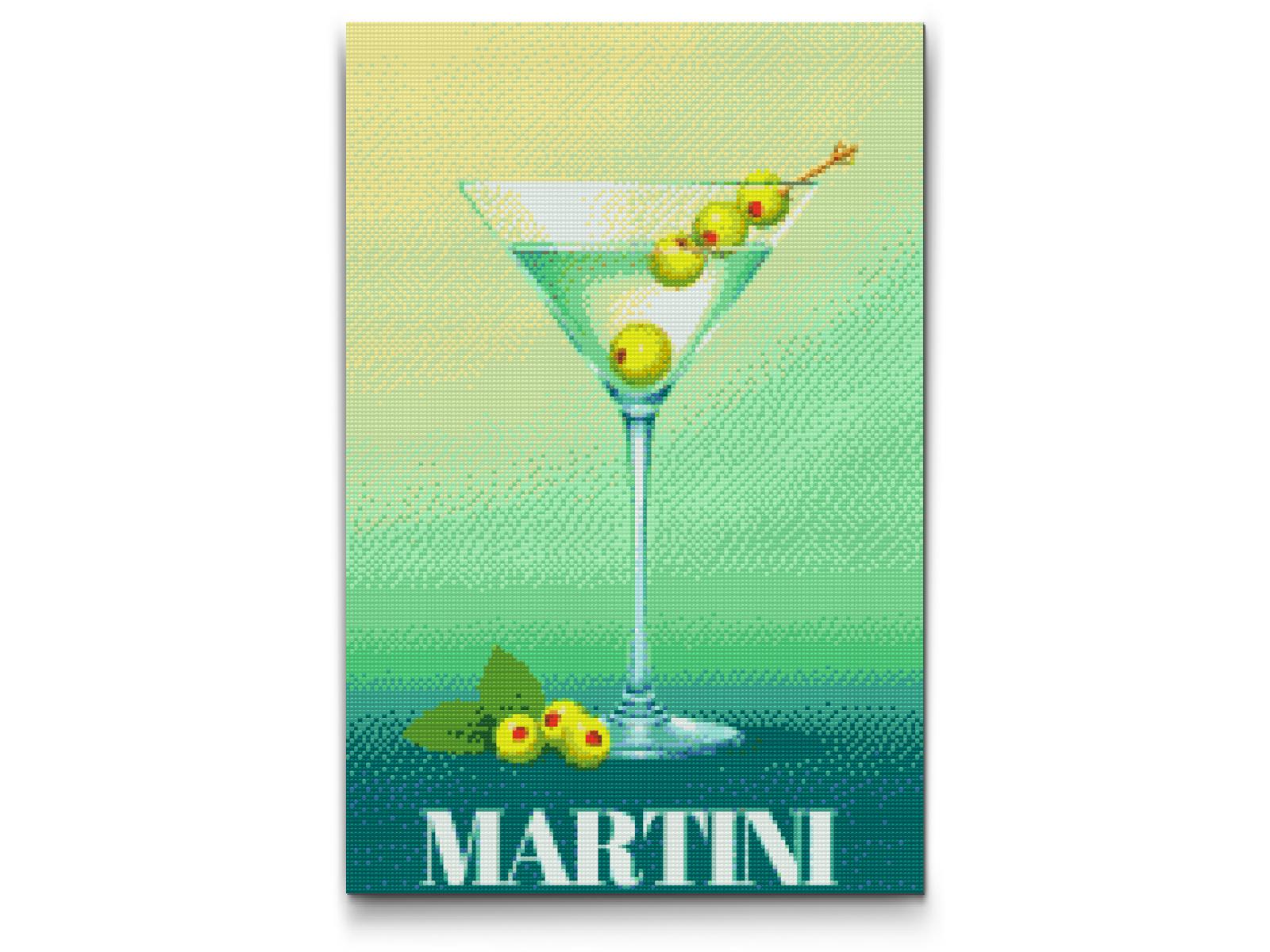 Diamond Painting - Martini