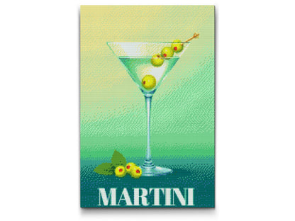 Diamond Painting - Martini