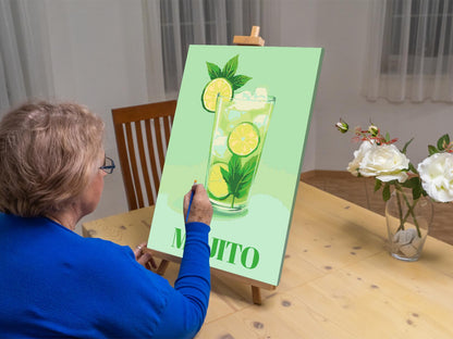 Paint by Numbers - Mojito