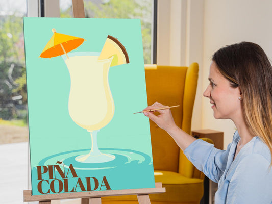 Paint by Numbers - Piña colada