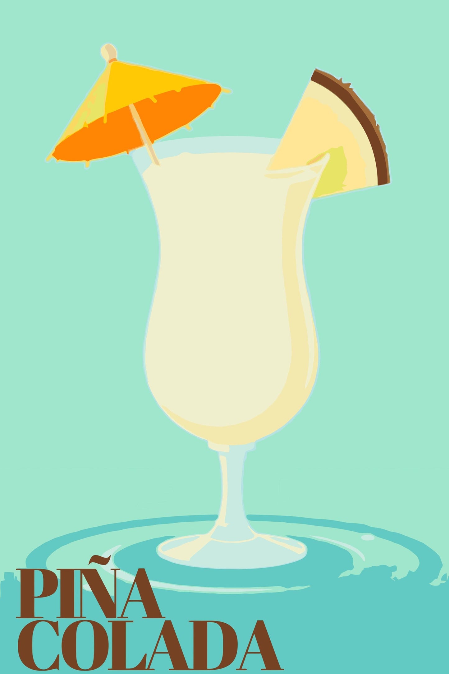 Paint by Numbers - Piña colada