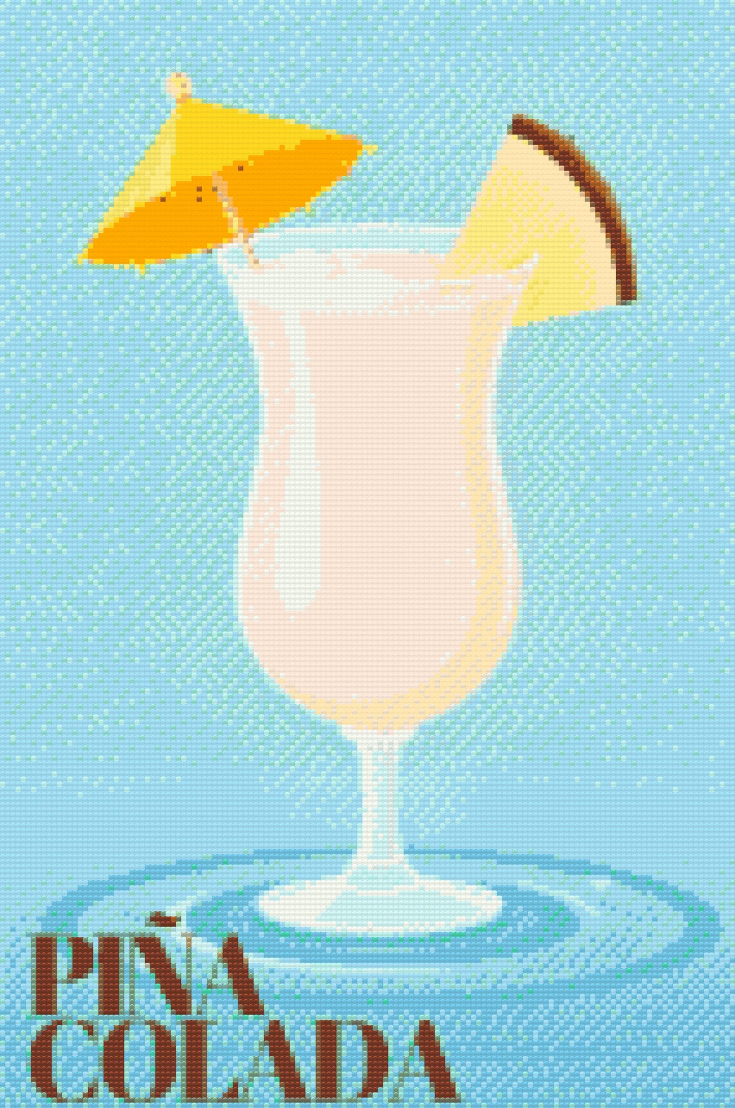 Diamond Painting - Piña colada