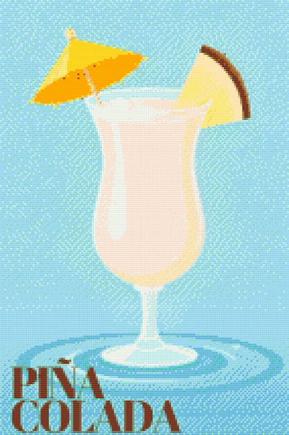 Diamond Painting - Piña colada