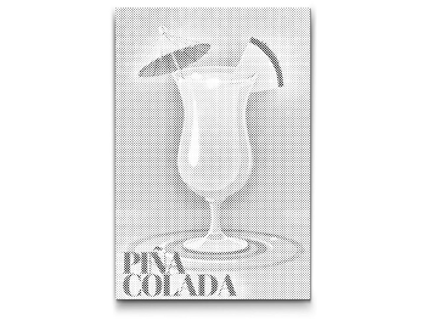 Mal-med-prikker -  Piña colada