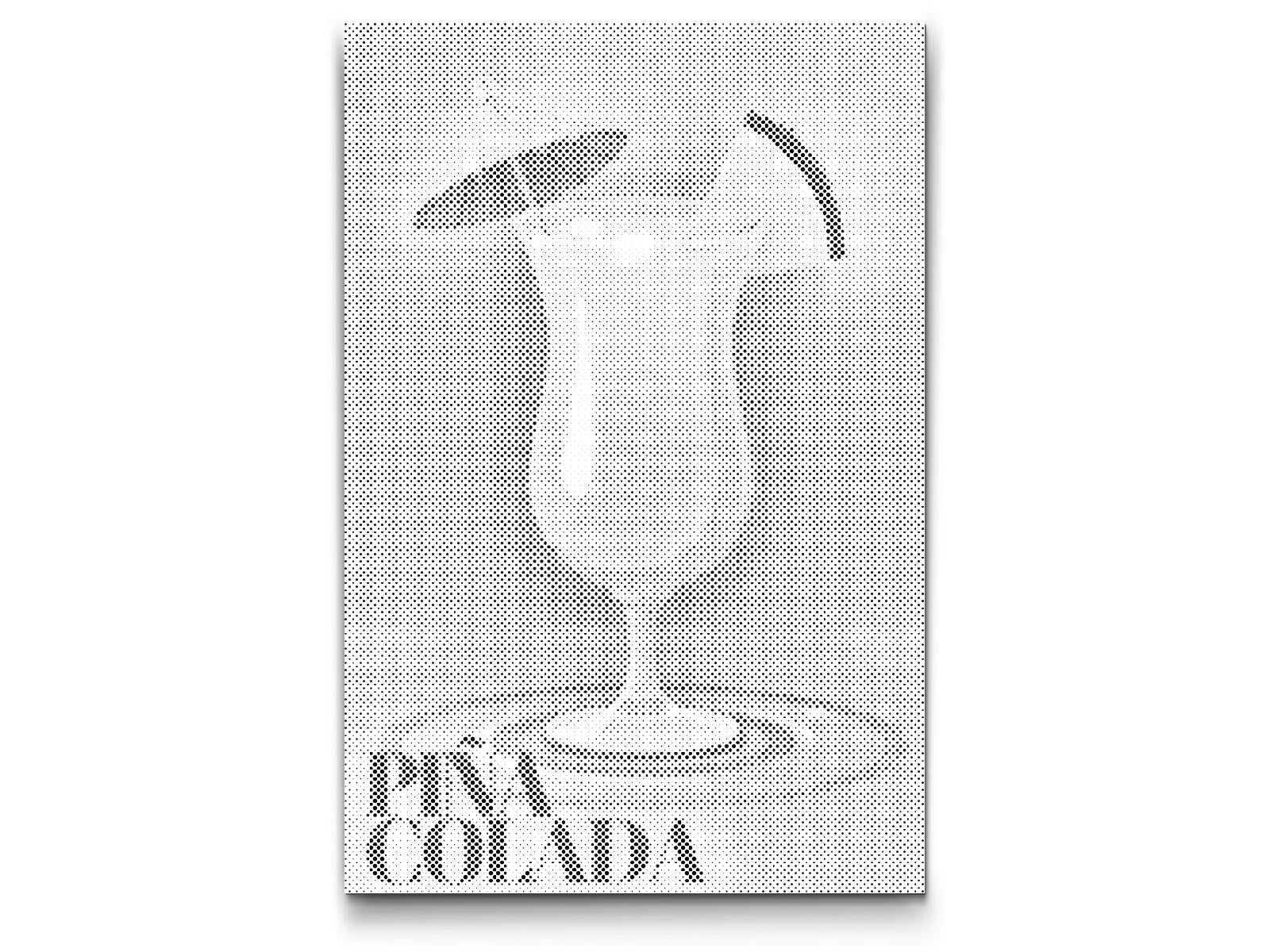 Mal-med-prikker -  Piña colada
