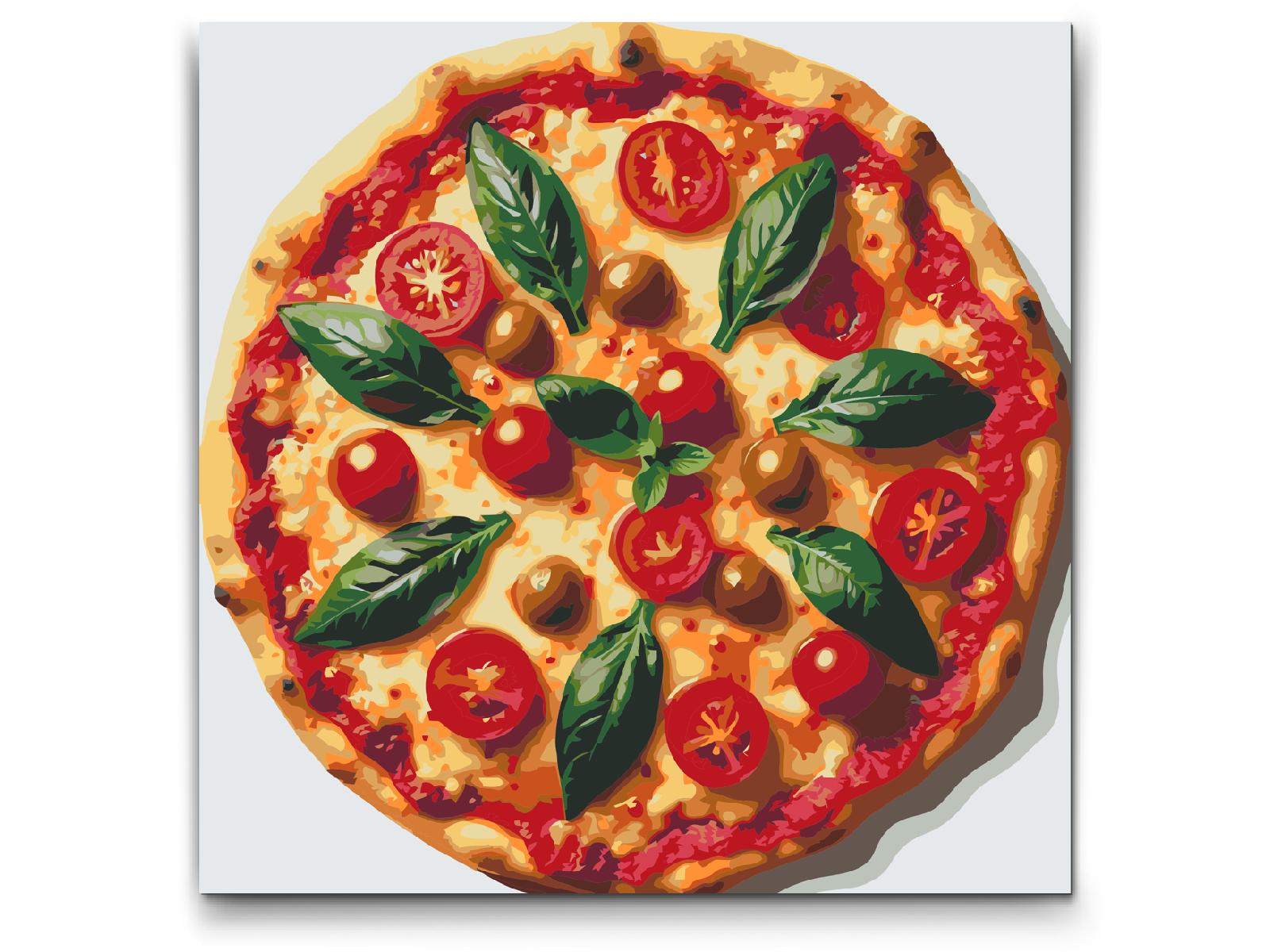 Paint by Numbers - Pizza