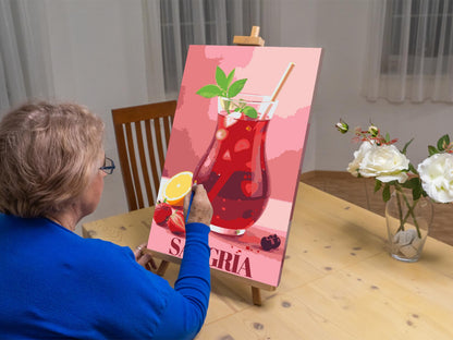 Paint by Numbers - Sangria