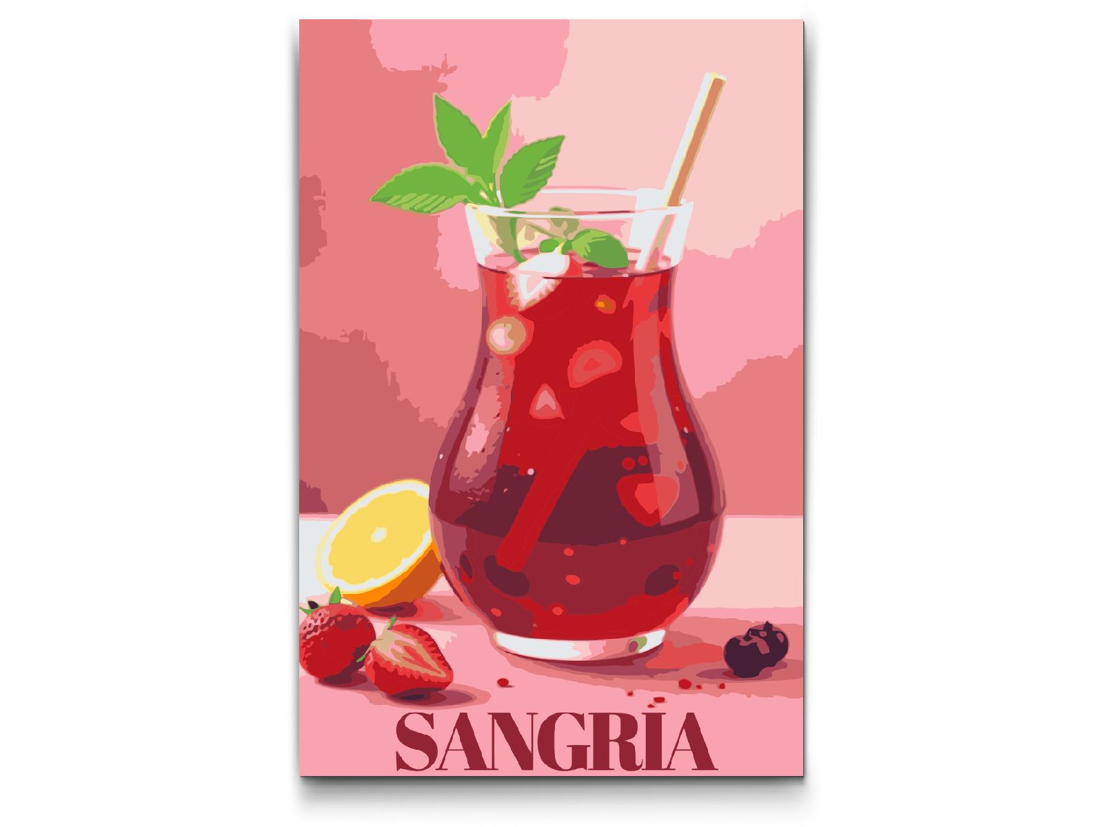 Paint by Numbers - Sangria