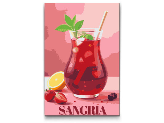 Paint by Numbers - Sangria