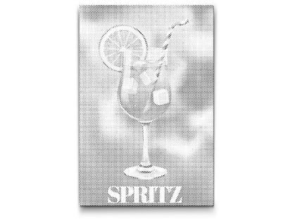Mal-med-prikker -  Spritz
