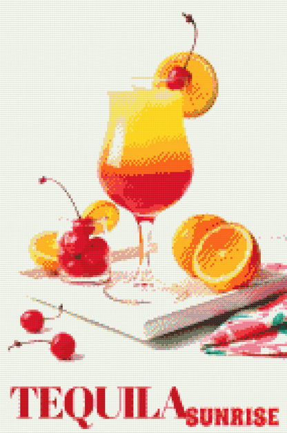 Diamond Painting - Tequila solopgang