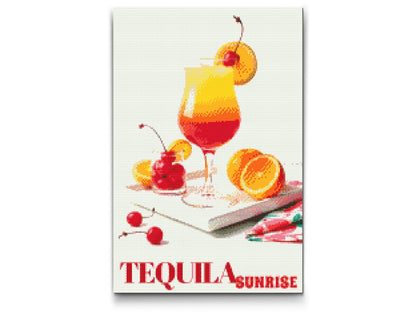 Diamond Painting - Tequila solopgang