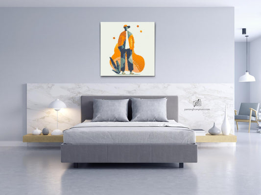 Diamond Painting - Illustration - Futuristisk mand