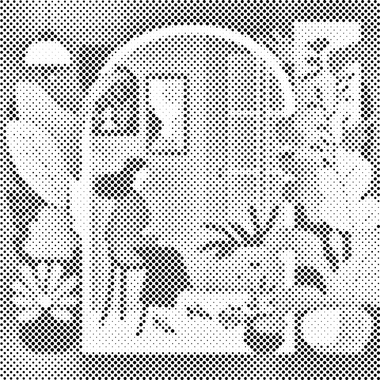 Mal-med-prikker -  Illustration - Kvinde i lejligheden