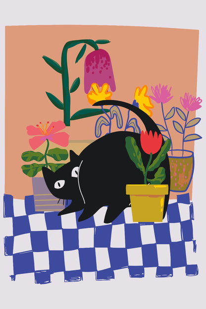 Paint by Numbers - Illustration - Sort kat