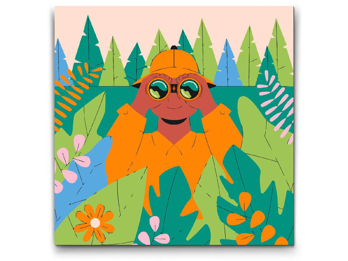 Paint by Numbers - Illustration - Opdagelsesrejsende