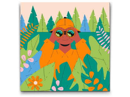 Paint by Numbers - Illustration - Opdagelsesrejsende