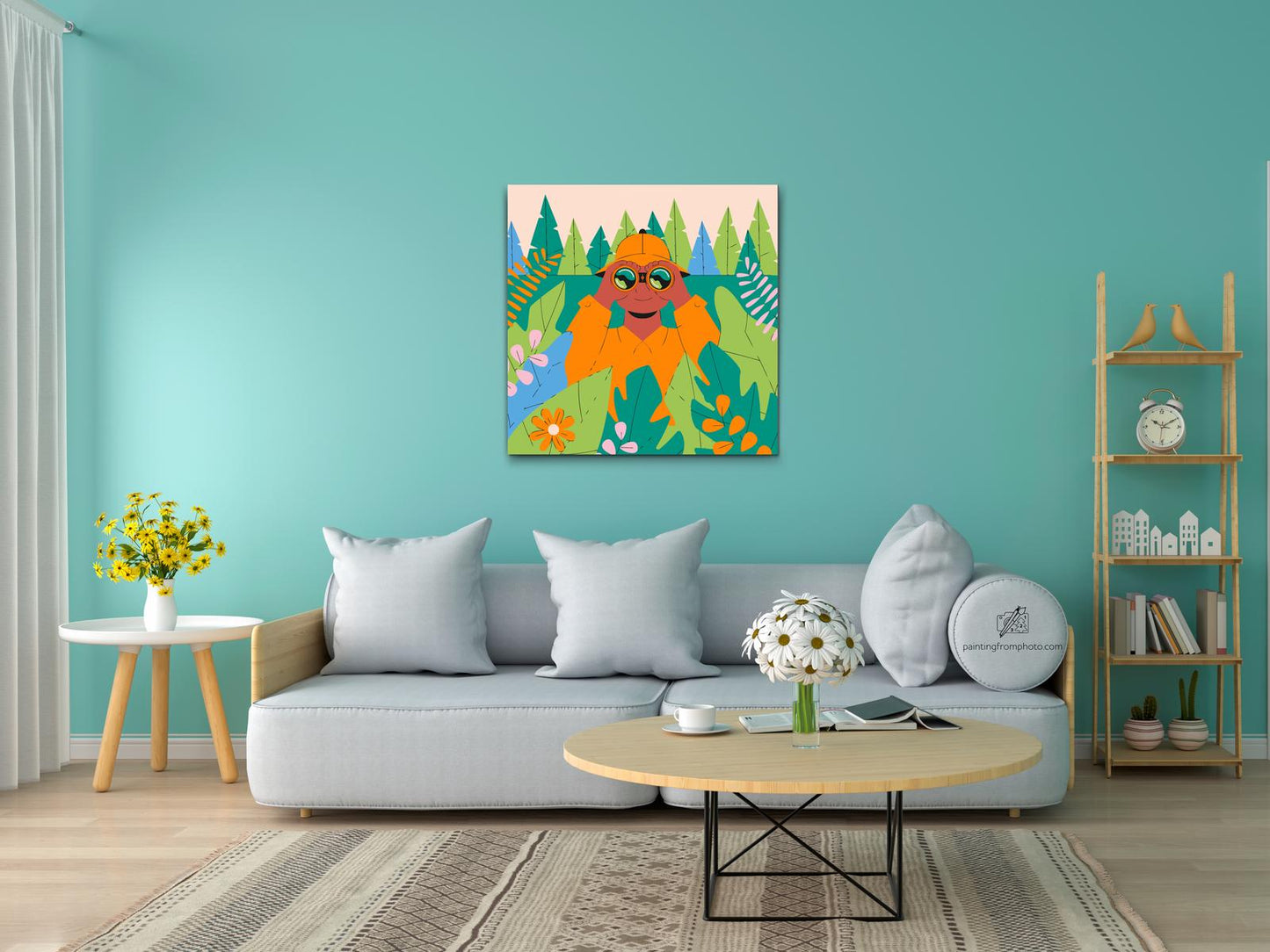 Paint by Numbers - Illustration - Opdagelsesrejsende