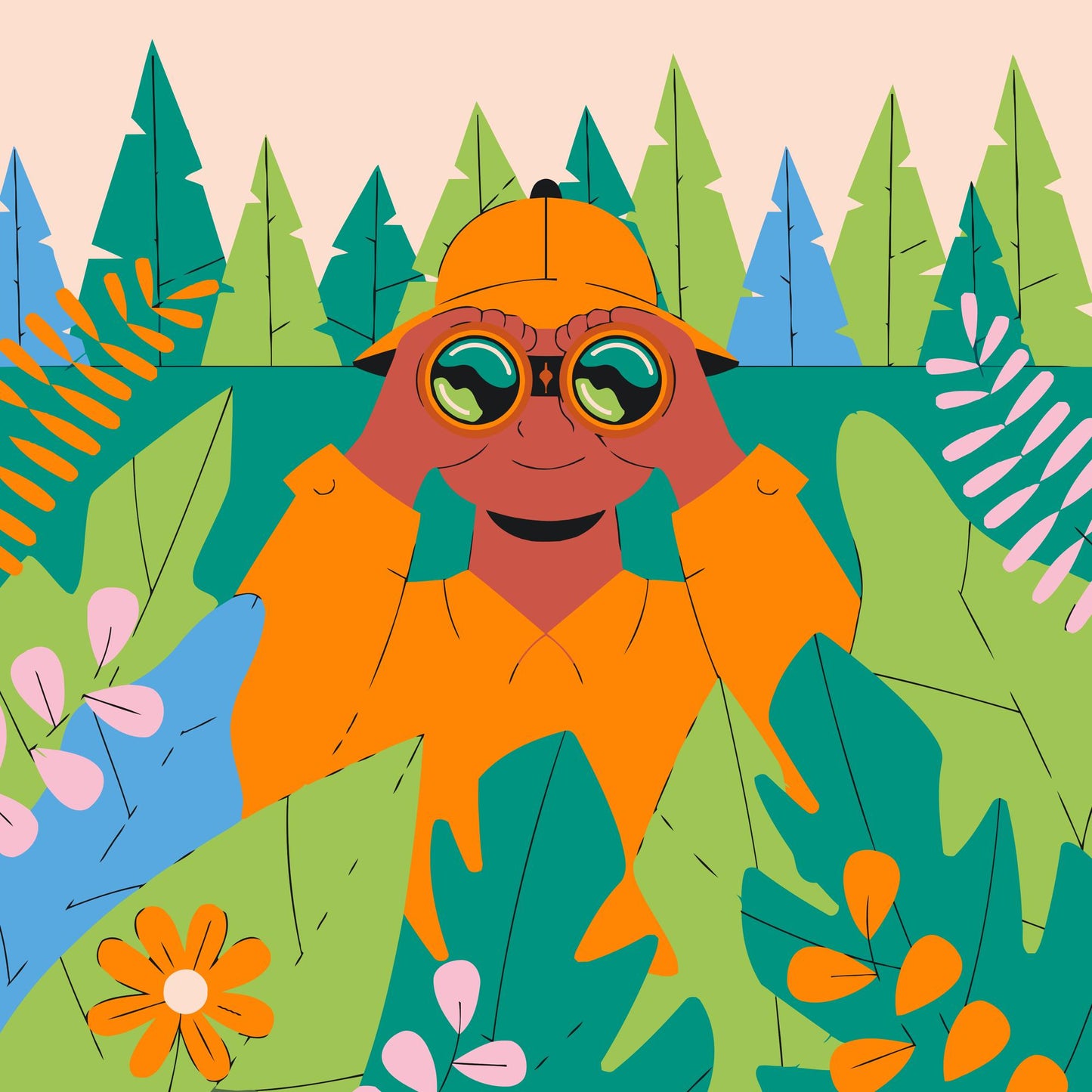 Paint by Numbers - Illustration - Opdagelsesrejsende