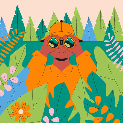 Paint by Numbers - Illustration - Opdagelsesrejsende