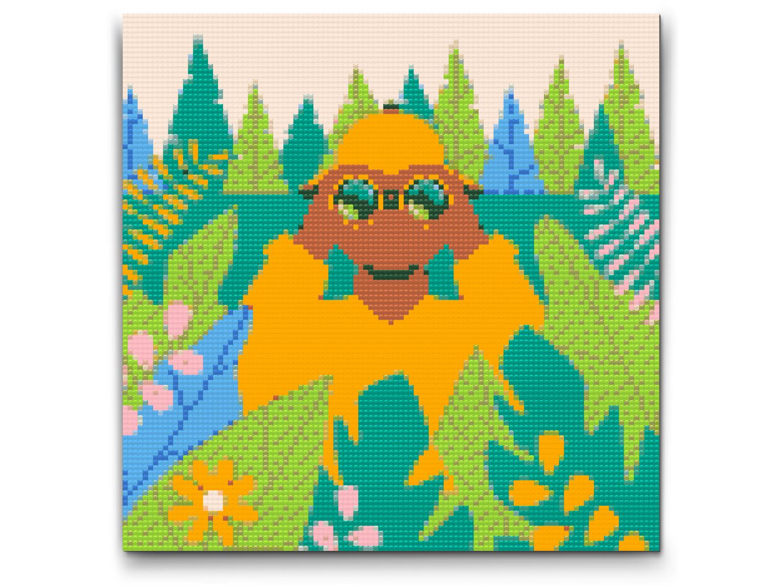 Diamond Painting - Illustration - Opdagelsesrejsende