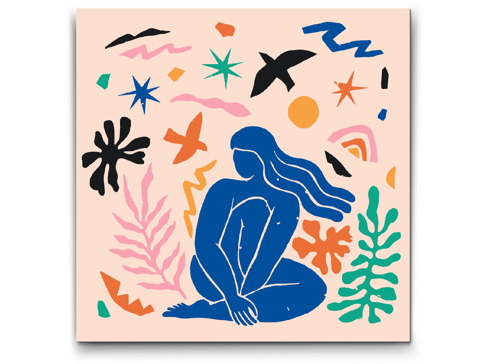 Paint by Numbers - Illustration - Feminitet