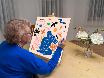 Paint by Numbers - Illustration - Feminitet