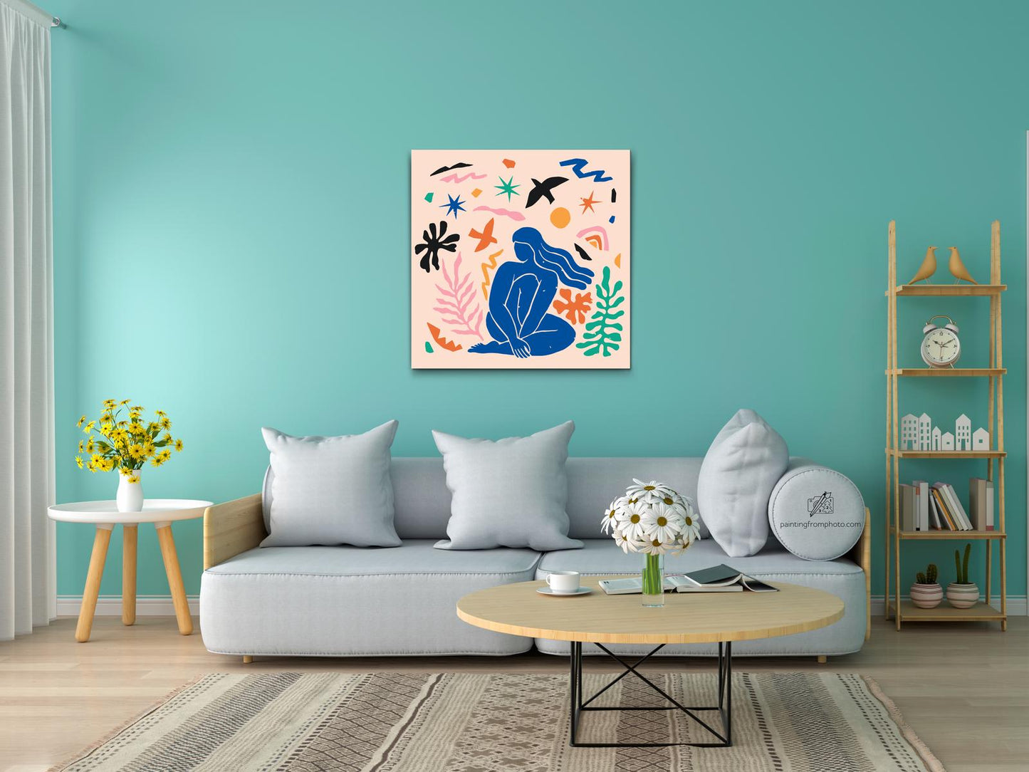 Paint by Numbers - Illustration - Feminitet