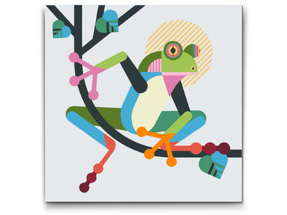 Paint by Numbers - Illustration - Frø