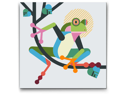Paint by Numbers - Illustration - Frø