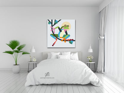 Paint by Numbers - Illustration - Frø