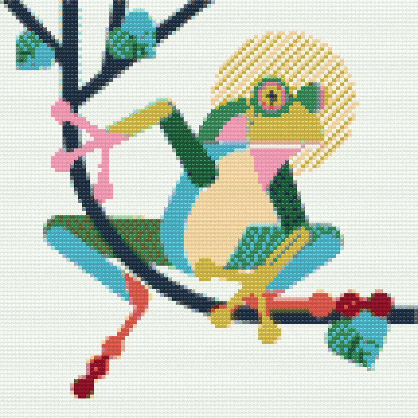 Diamond Painting - Illustration - Frø