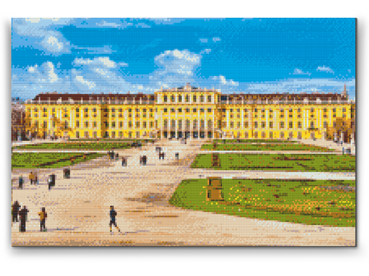 Diamond Painting - Schönbrunn Slot i Wien