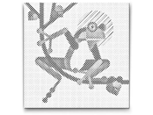 Mal-med-prikker -  Illustration - Frø