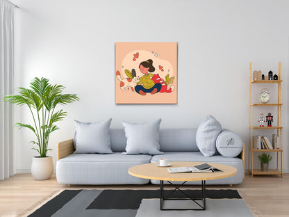 Paint by Numbers - Illustration - Kærlighed til katte