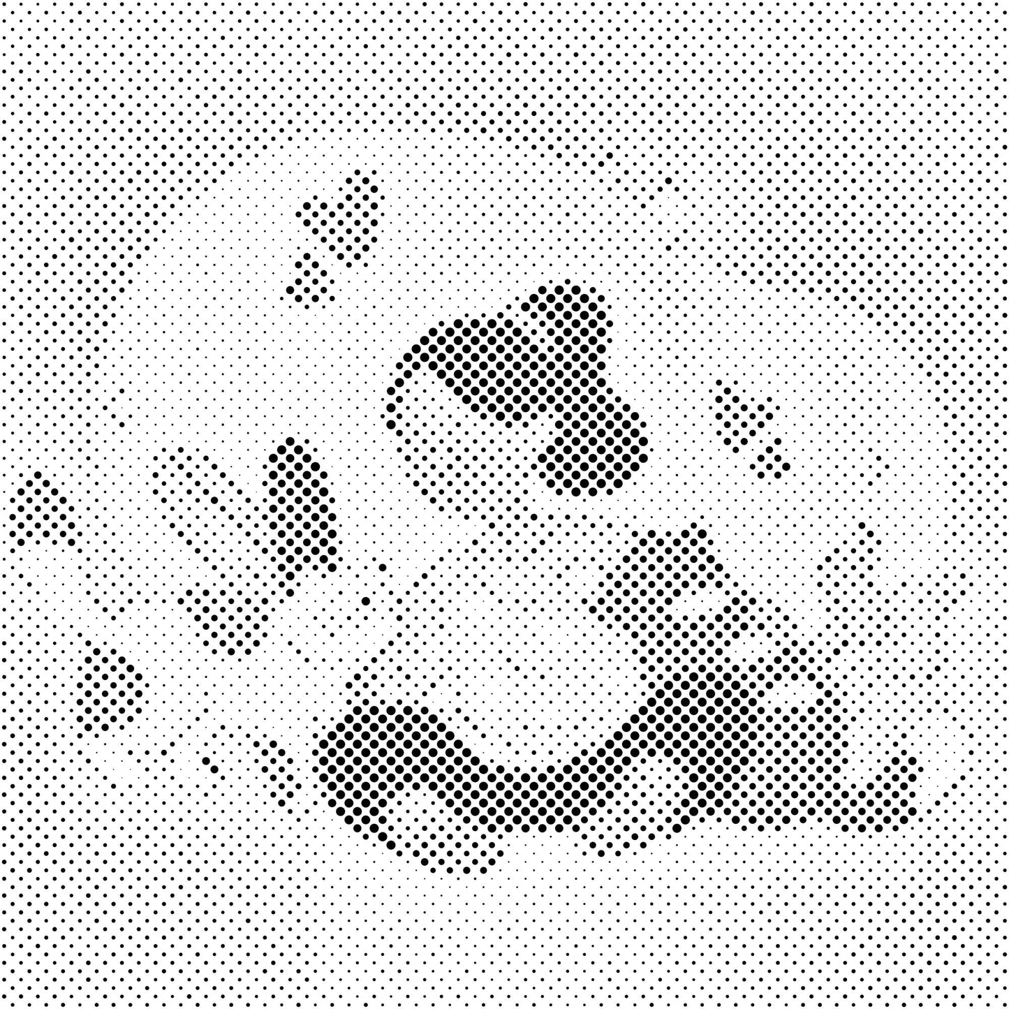Mal-med-prikker -  Illustration - Kærlighed til katte
