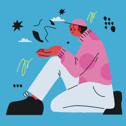 Paint by Numbers - Illustration - Mand