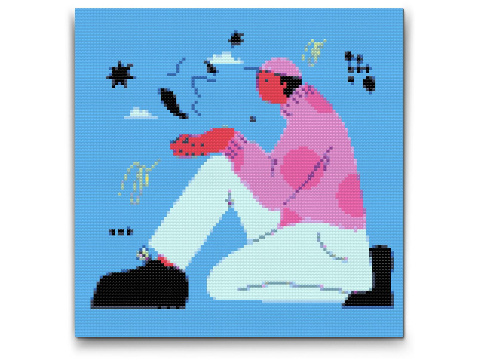 Diamond Painting - Illustration - Mand