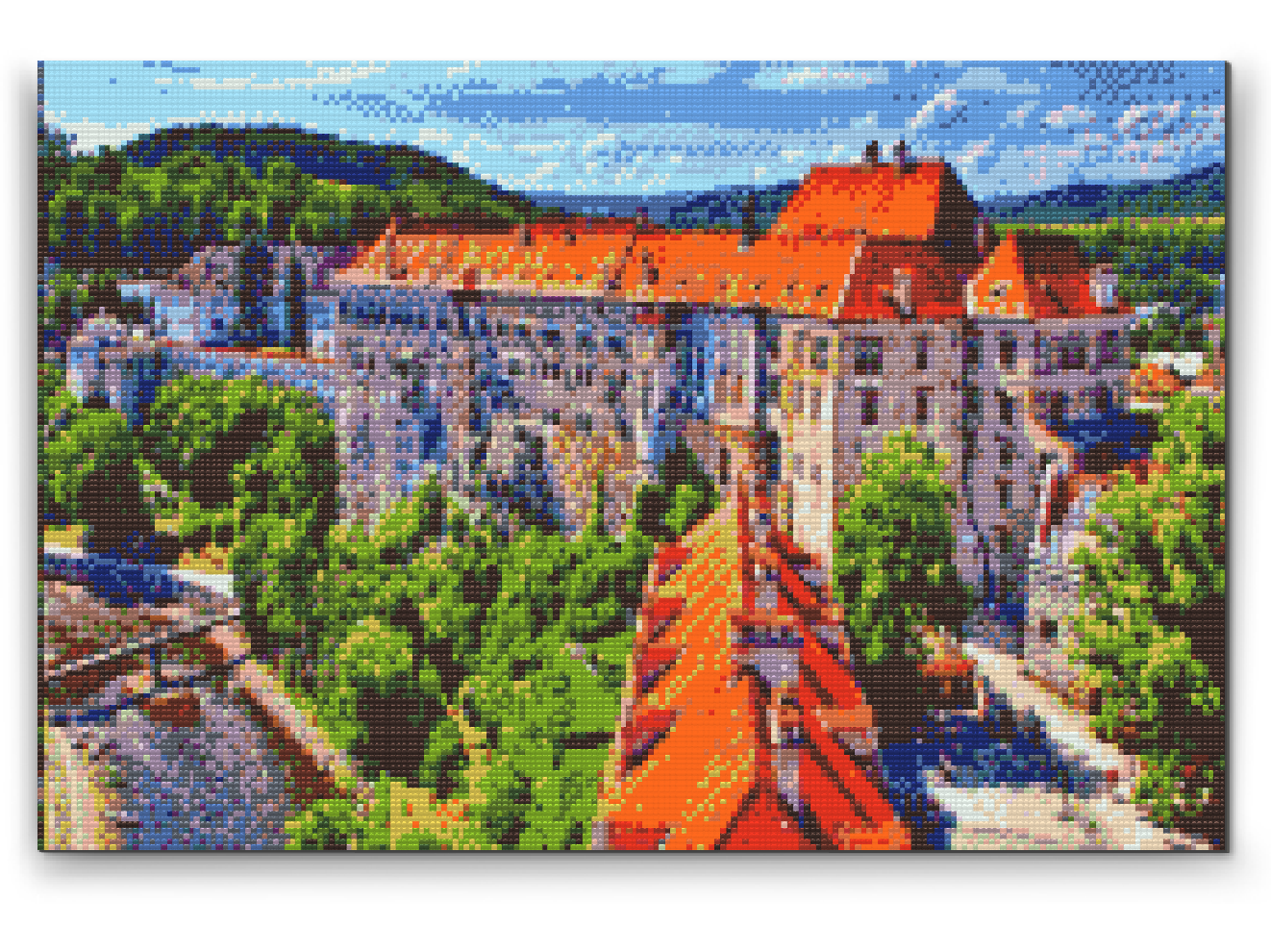 Diamond Painting - Tjekkisk Krumlov 2