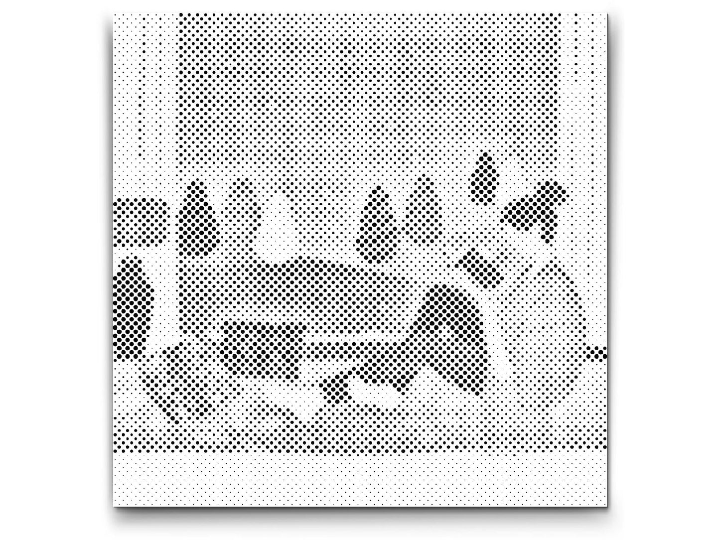 Mal-med-prikker -  Illustration - Læsning ved vinduet